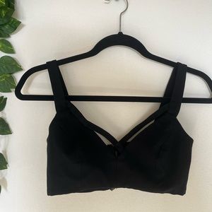 Black Criss cross Bralette